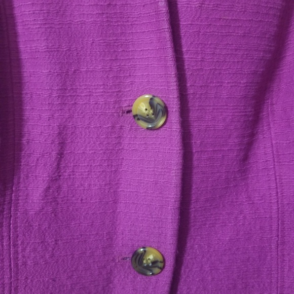 EVAN PICONE - two button blazer magenta pink - Picture 2 of 6